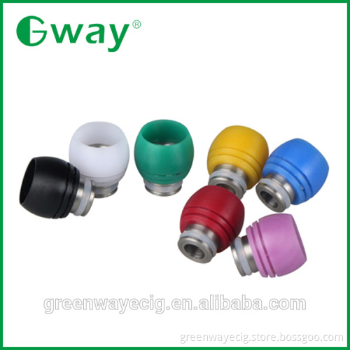 Hottest selling SS derlin drip tips 510/ego resin atty drip tip factory price by Greenway